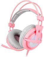 Sades A6 7.1, Pink - Gaming Headphones