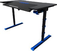 Sades Alpha Blue + Spotlight - Gaming asztal