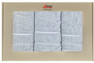 4sleep Dárkové balení ručníků a osušek Eco - šedé - Towel Set