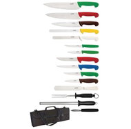 Hygiplas 15-piece knife set with carrying case - Knife Set