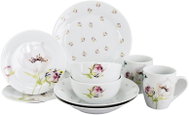 by inspire Ronda Poetica 10dílná porcelánová souprava, květinový motiv - Dish Set