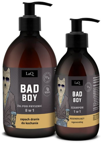 LaQ Bad Boy gift set for body and hair - Men's Cosmetic Set - Main image