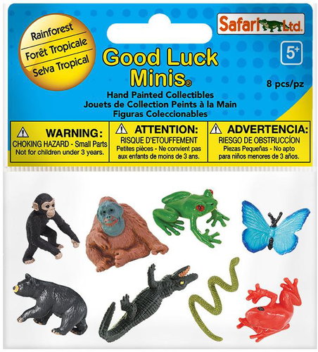 Safari Ltd. Rainforest - Good Luck Minis Funpack - Figure - Main image