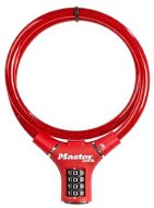 MasterLock 8229EURDPRORED Steel Combination Cable for Bike - 0.9m - Bike Lock