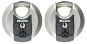 MasterLock Excell M40EURT Discus Padlock with Shrouded Shackle; 2-pack - Padlock
