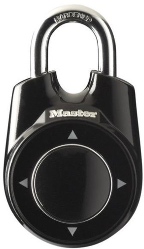 MasterLock 1500iEURDBLK Padlock - Black - Padlock - Main image