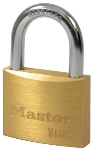 MasterLock 4130 Padlock Brass Key Lock - 30mm - Padlock - Main image