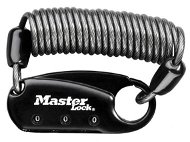 Master Lock – Karabína s navíjacím káblom 1551EURDBLK – Master Lock - Cyklodoplnok