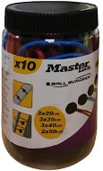 Master Lock – Set 10 ks upínacej gumy s guľôčkami Master Lock 3258EURDAT - Upínací popruh