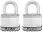 Master Lock Set 2 ks titanových visacích zámků M5EURT Master Lock Excell 50mm - Visací zámek