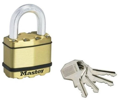 Master Lock Brass padlock M5BEURD Excell 50mm - Padlock - Main image