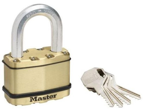 Master Lock Brass padlock M15BEURDLF Master Lock Excell 64mm - Padlock - Main image