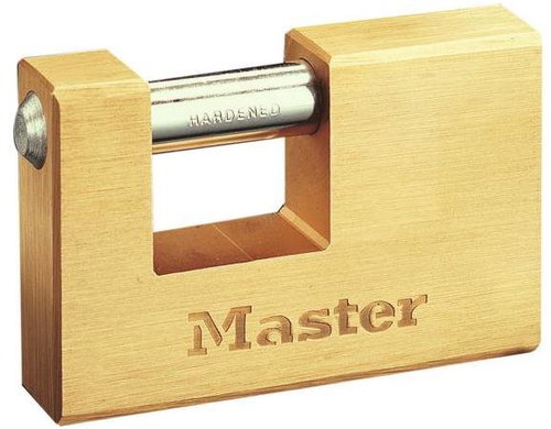 Master Lock Rectangular padlock Master Lock 608EURD for general protection 85mm - Padlock - Main image