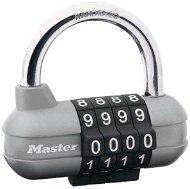Hängeschloss Master Lock Kombinationsvorhängeschloss horizontal 1520EURD Master Lock grau - Visací zámek