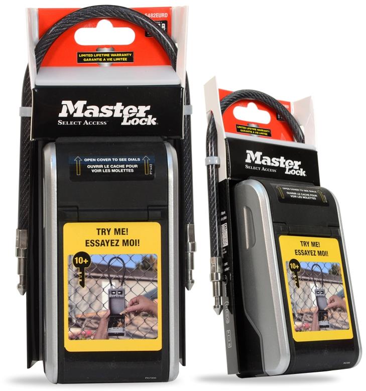 Master Lock széf 5482EURD felakasztással