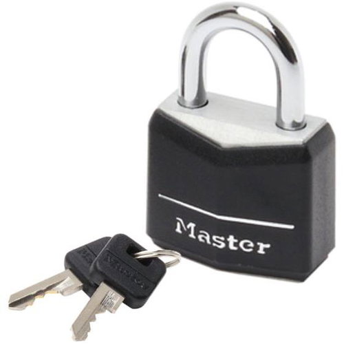 Master Lock Aluminium padlock 9150EURDBLK 50mm - Padlock - Main image