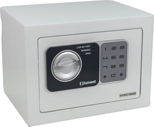 SAFEWELL Electronic Safe 17l, White - Security Safe - Main image