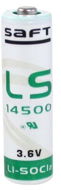 SAFT LS14500 lítium elem 3,6V, 2600 mAh - Eldobható elem