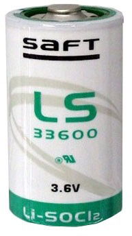 SAFT LS33600, lithiový článek 3.6V, 17000mAh - Jednorázová baterie - Hlavní obrázek