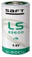 SAFT LS33600 Lithiumbatterie 3,6 V, 17000 mAh - Einwegbatterie