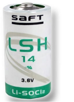 SAFT LSH14 Lithiumbatterie 3,6 V, 5800 mAh - Einwegbatterie - Hauptbild