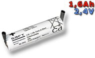 GOOWEI SAFT 2,4 V 1600 mAh vysokoteplotný (2STVTCs), faston 4,8 mm - Jednorazová batéria