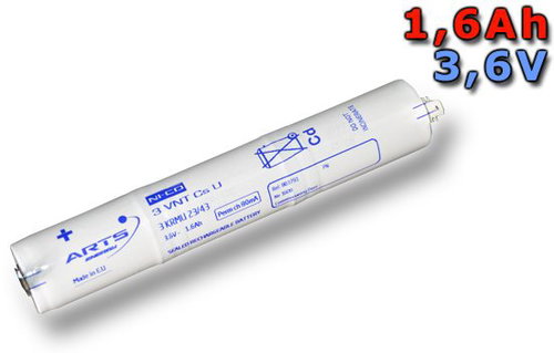 GOOWEI SAFT 3,6V 1600mAh teljesítmény (3STVTCs) - Eldobható elem - Fő fotó