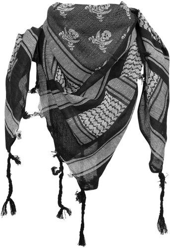 SHEMAGH SKULL BLACK/WHITE - Kerchief - Main image