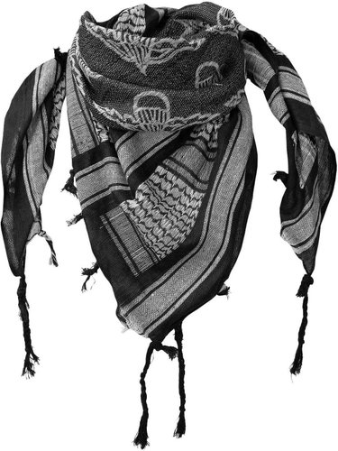 SHEMAGH PARATROOPER BLACK/WHITE - Kerchief - Main image