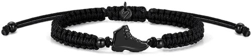 Sailbrace Night black explorer braided bracelet - Bracelet - Main image