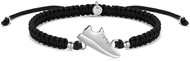 Sailbrace Rrunner braided bracelet, silver - Bracelet