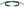 Tennis dark green braided bracelet, silver