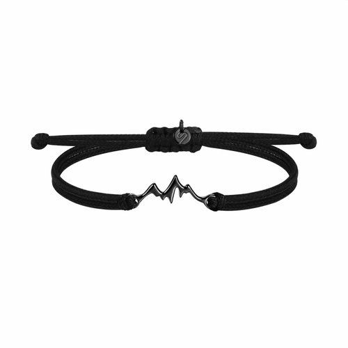 Sailbrace Mountain bracelet, black - Bracelet - Main image