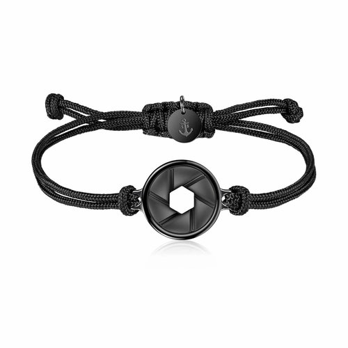 Sailbrace Lens bracelet, black - Bracelet - Main image