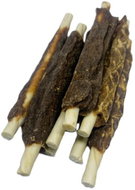 Salač Tyčinka z drcené buvolí kůže obalená králičím masem 250 g - Pamlsky pro psy