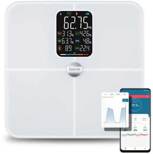 Salente BodyFit Bílá Main image Salente BodyFit Bílá - Bathroom Scale - Main image