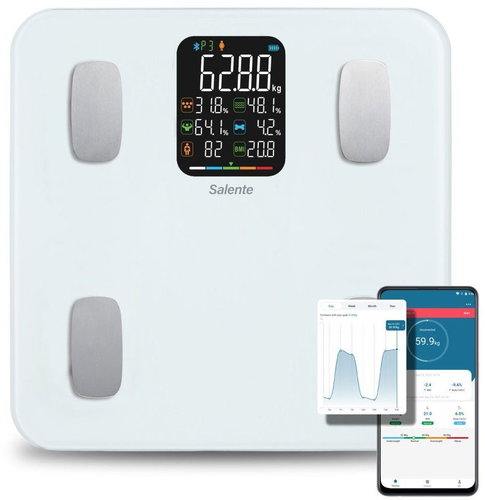Salente MaxFit Bílá Main image Salente MaxFit Bílá - Bathroom Scale - Main image
