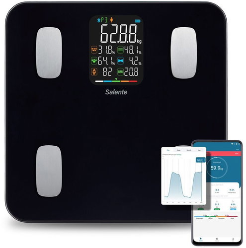 Salente MaxFit black - Bathroom Scale - Main image