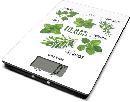 Salter Herbs Digital Kitchen Scales 1171HRDR - Kitchen Scale - Main image
