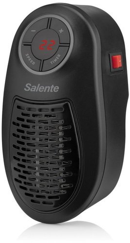 Salente HotHeat schwarz - Warmluftventilator - Hauptbild