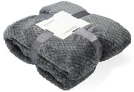 HOMLA Noah Blanket rice grain 150 × 200 cm grey - Blanket