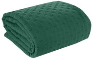 EUROFIRANY Přehoz na postel 220 × 240 cm tmavě zelený - Bed Cover