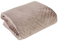 EUROFIRANY Exkluzivní přehoz na postel 220 × 240 cm kávový - Bed Cover