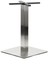 Stolová podnož, nerezová ocel SH-3002-6/S kartáčovaná, 50×50 cm - Table Accessory