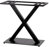 Podstavec stolu, kovový SH-3007-2/B, 69,5×39,5 cm - Table Accessory