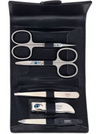 GöSol Solingen Kožená sada na manikúru Business GT0186 černá - Manicure Set
