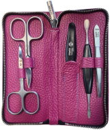 NIEGELOH SOLINGEN Dámská kožená sada na manikúru 82028 růžová - Manicure Set