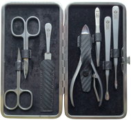 NIEGELOH SOLINGEN Dámská kožená sada na manikúru 82128 hnědá - Manicure Set
