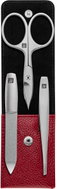 Zwilling BT Twinox Dámská kožená sada na manikúra č.97091 červená - Manicure Set