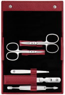 Zwilling BT Classic Inox Dámská kožená sada na manikúru č.97438 červená - Manicure Set